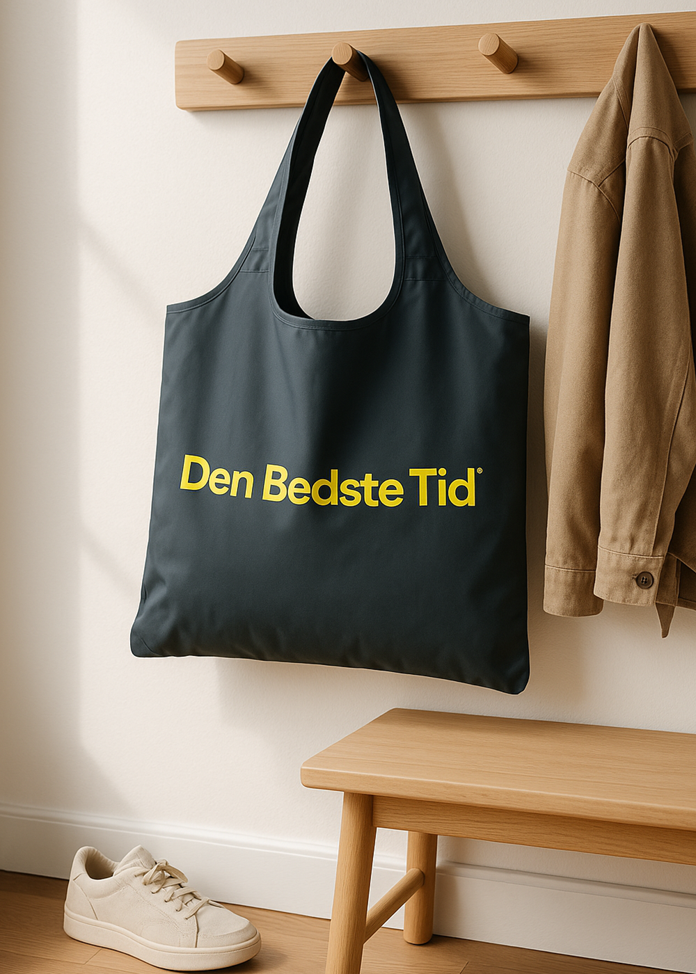 Foldbar nylon Indkøbspose