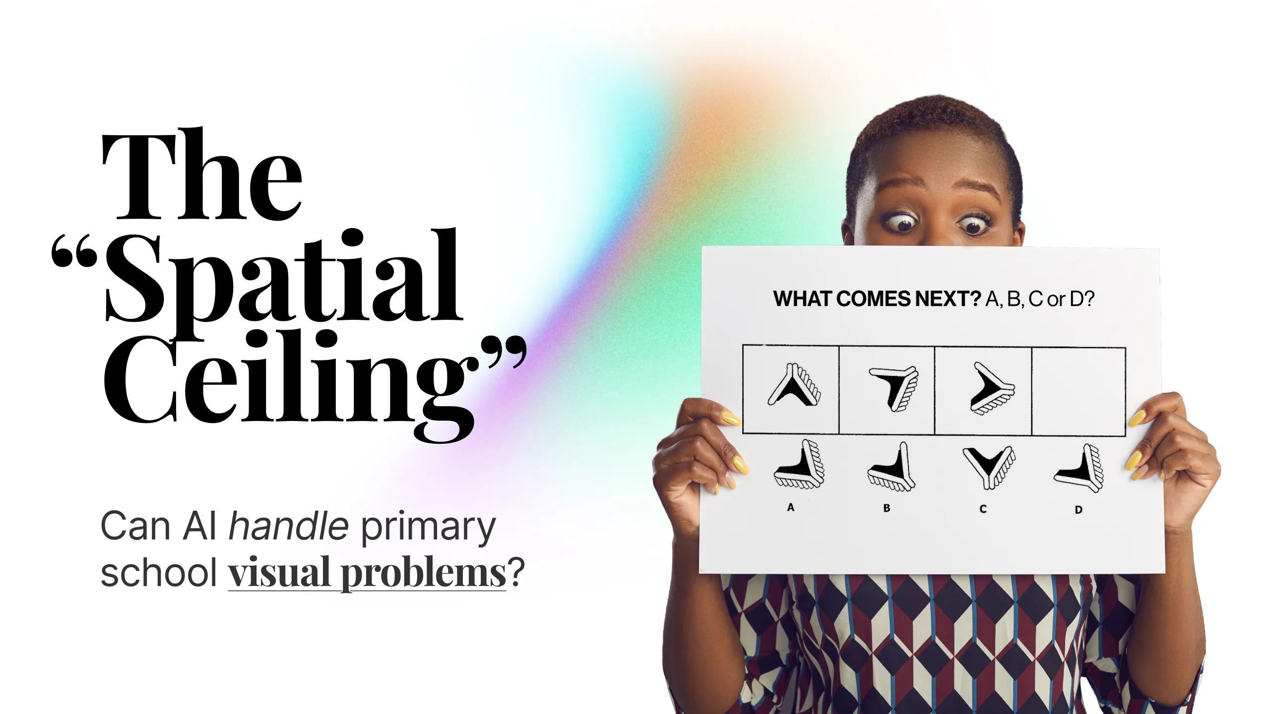 The spatial ceiling hero