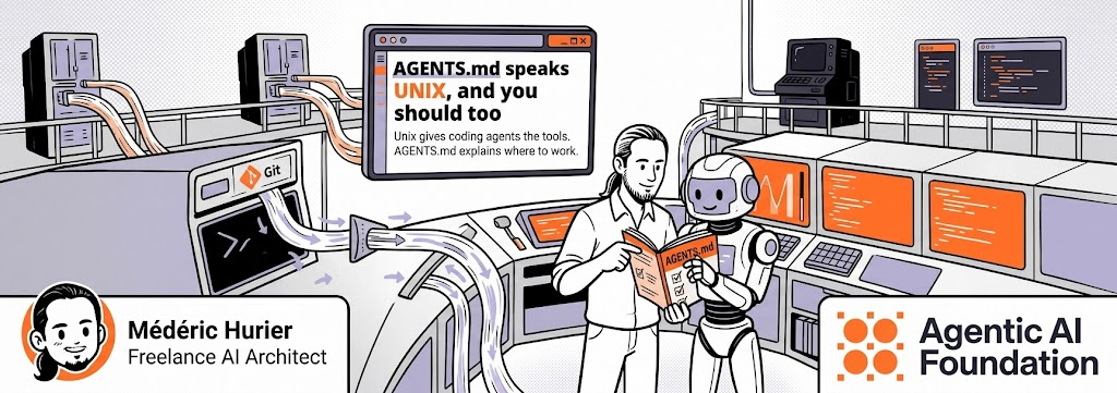AGENTS.md speaks UNIX, and you should too