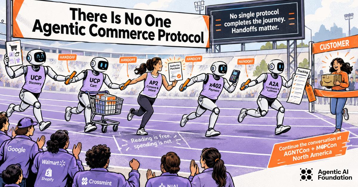 There Is No One Agentic Commerce Protocol