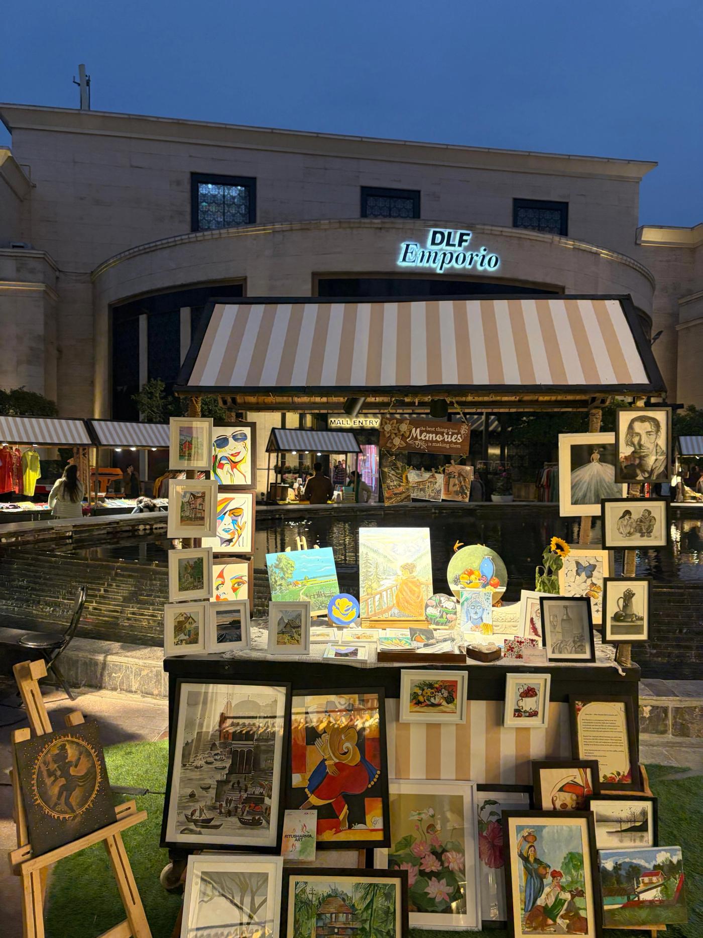 My exhibition stall