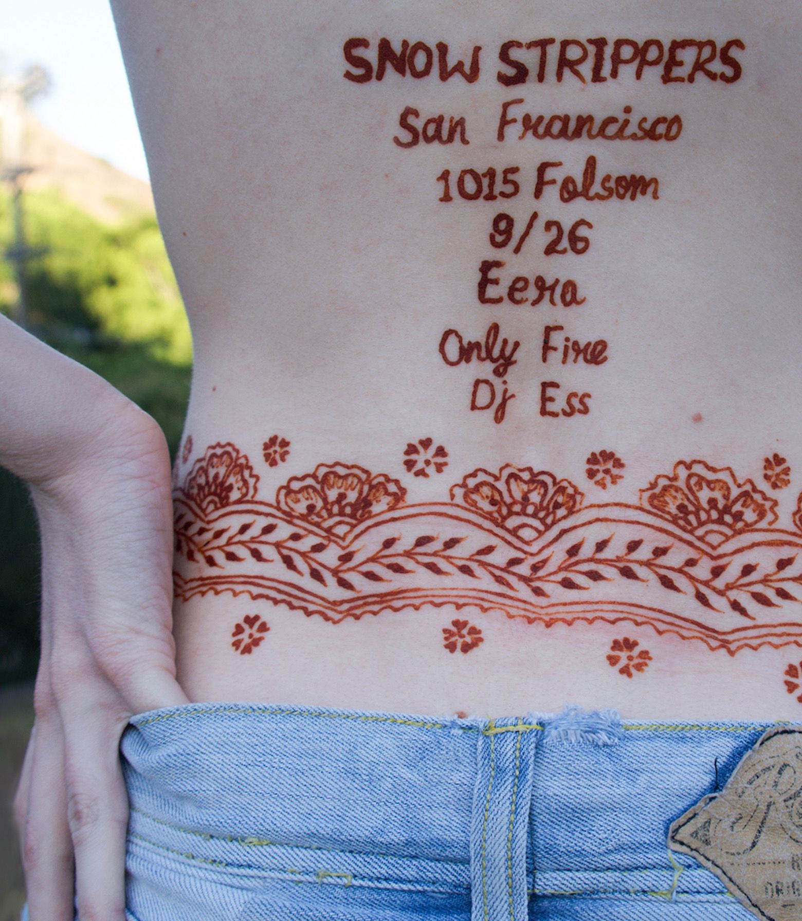 SNOW STRIPPERS + EERA @ 1015 FOLSOM SF