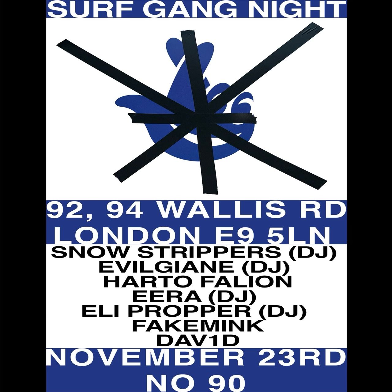 SURF GANG NIGHT: LONDON