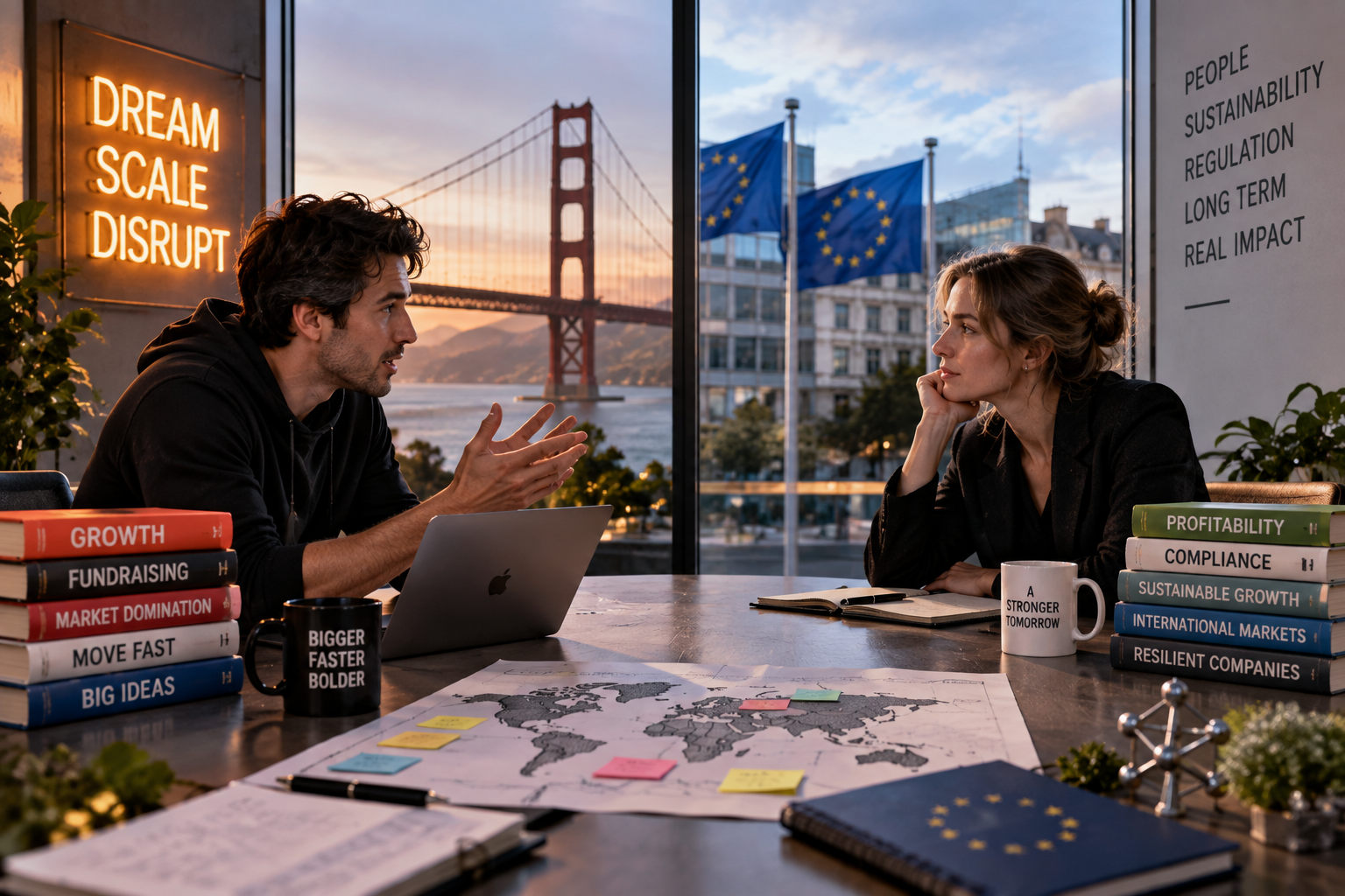 The Cultural Difference Between How Europeans and Americans Build Companies