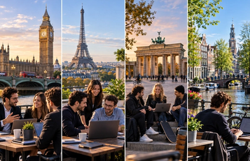 The Difference Between the London, Paris, Berlin, and Amsterdam Tech Scenes