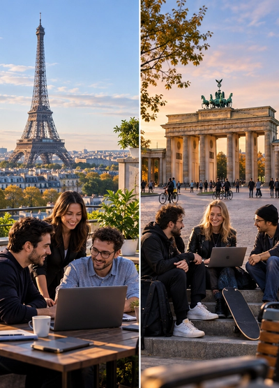 The Difference Between the London, Paris, Berlin, and Amsterdam Tech Scenes