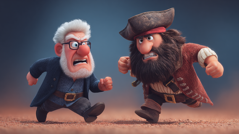 Pirates vs Dragons