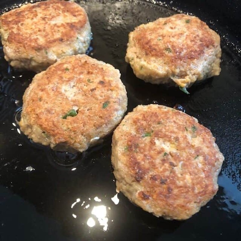 Walnut Chickpea Basil Croquettes