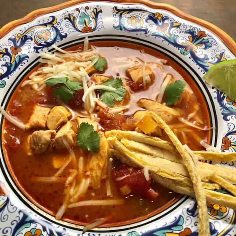 Tortilla Soup with Homemade Corn Tortillas