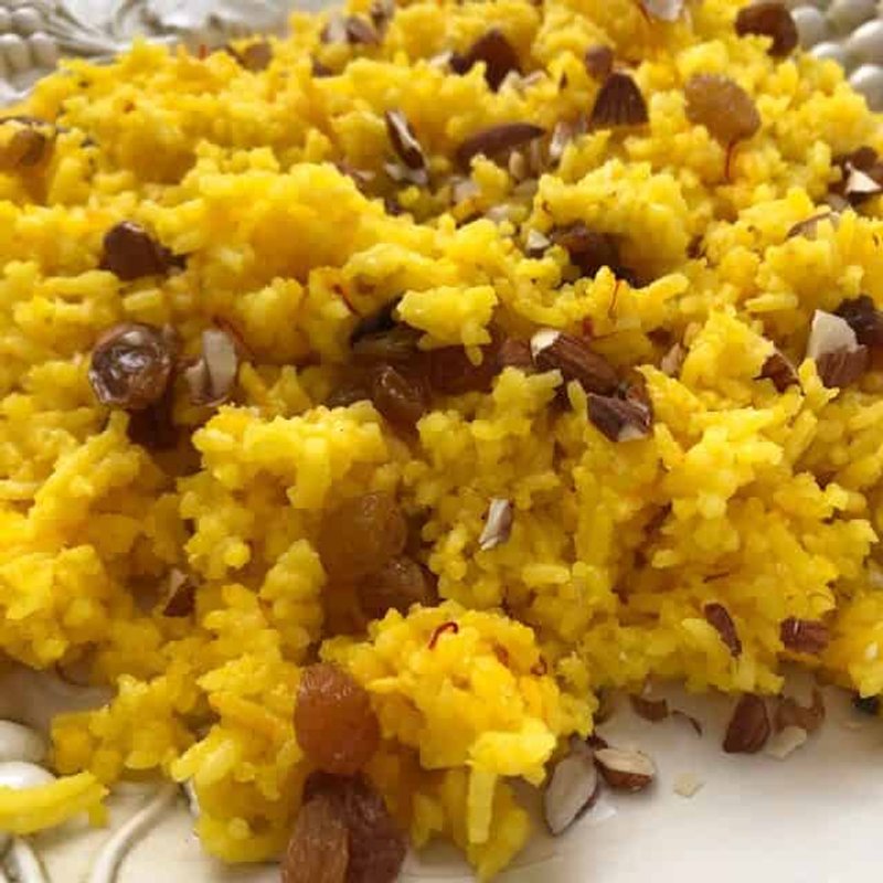 Indian-style Saffron Rice