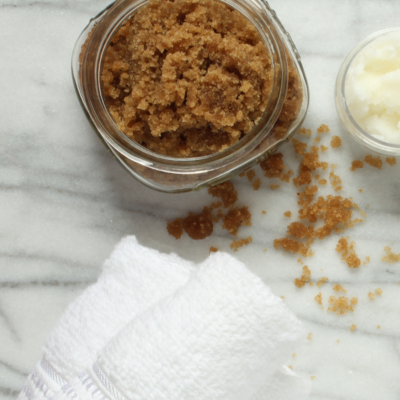 Red Wine Vinegar Sugar Scrub