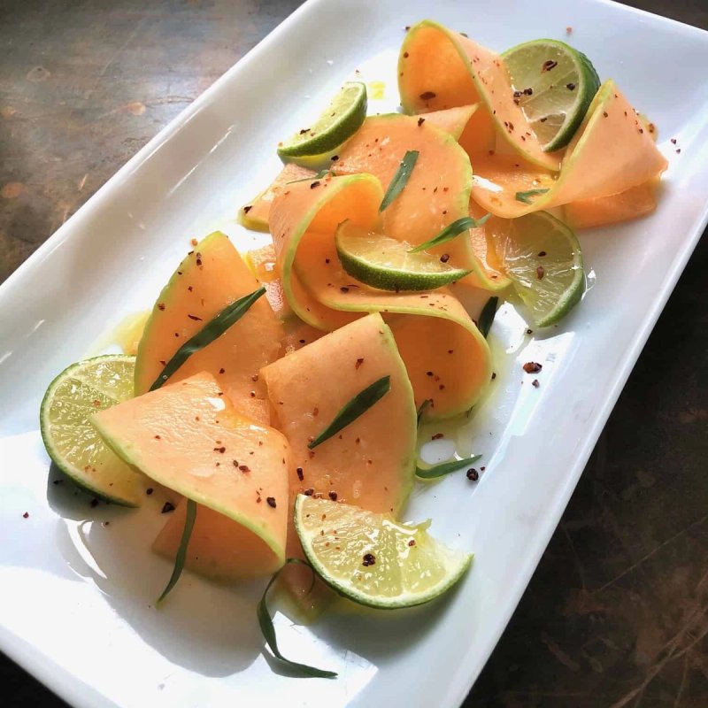 Cantaloupe Carpaccio