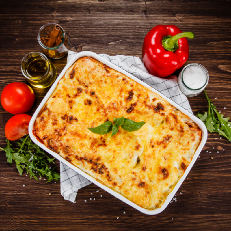 Vegetarian Lasagna with Eggplant Sauce
