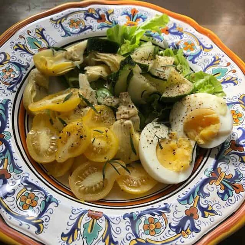 Artichoke Heart Salad with Tarragon