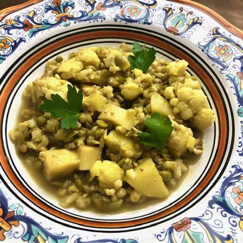Slow Cooker Cauliflower Dal