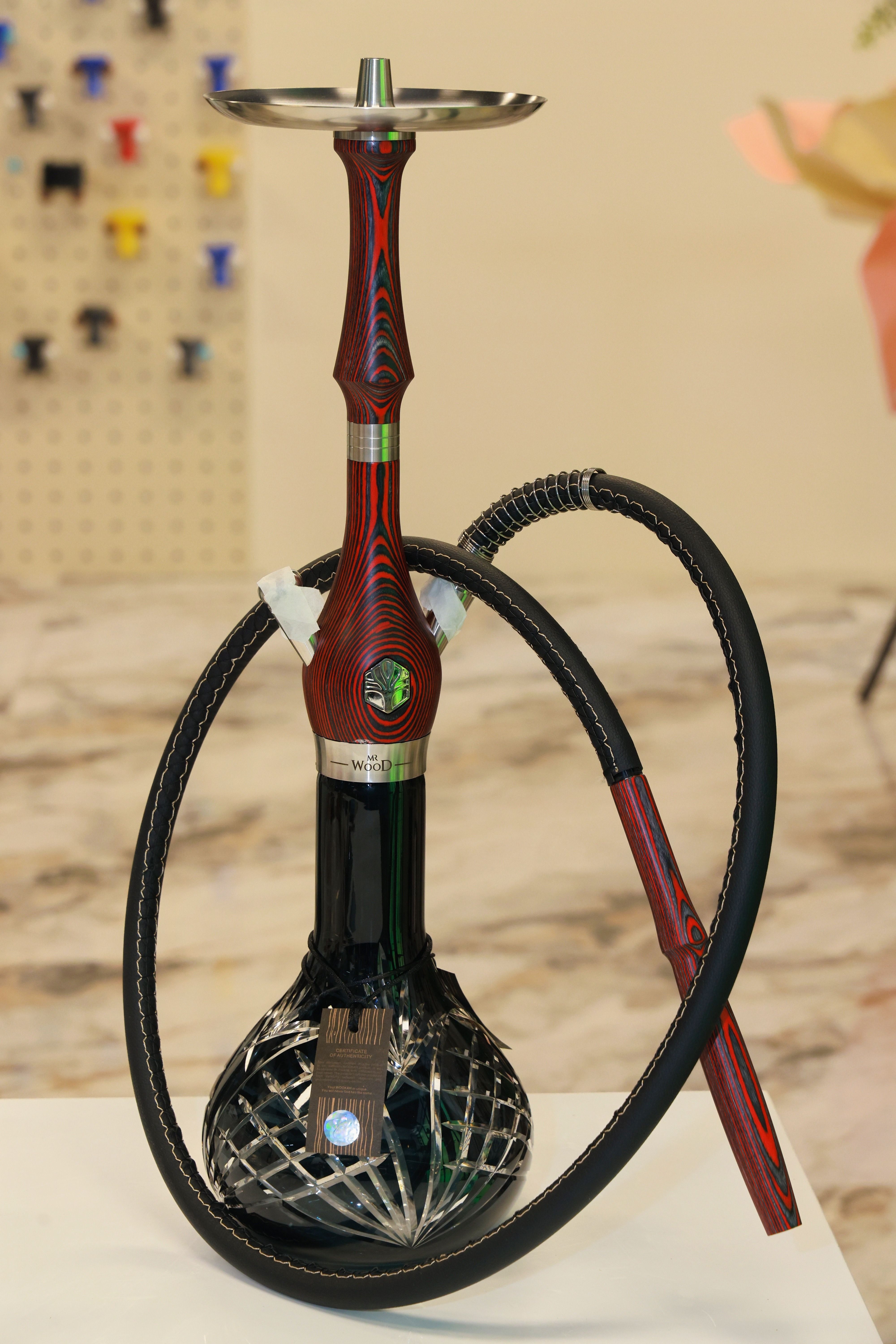 Wood hookah