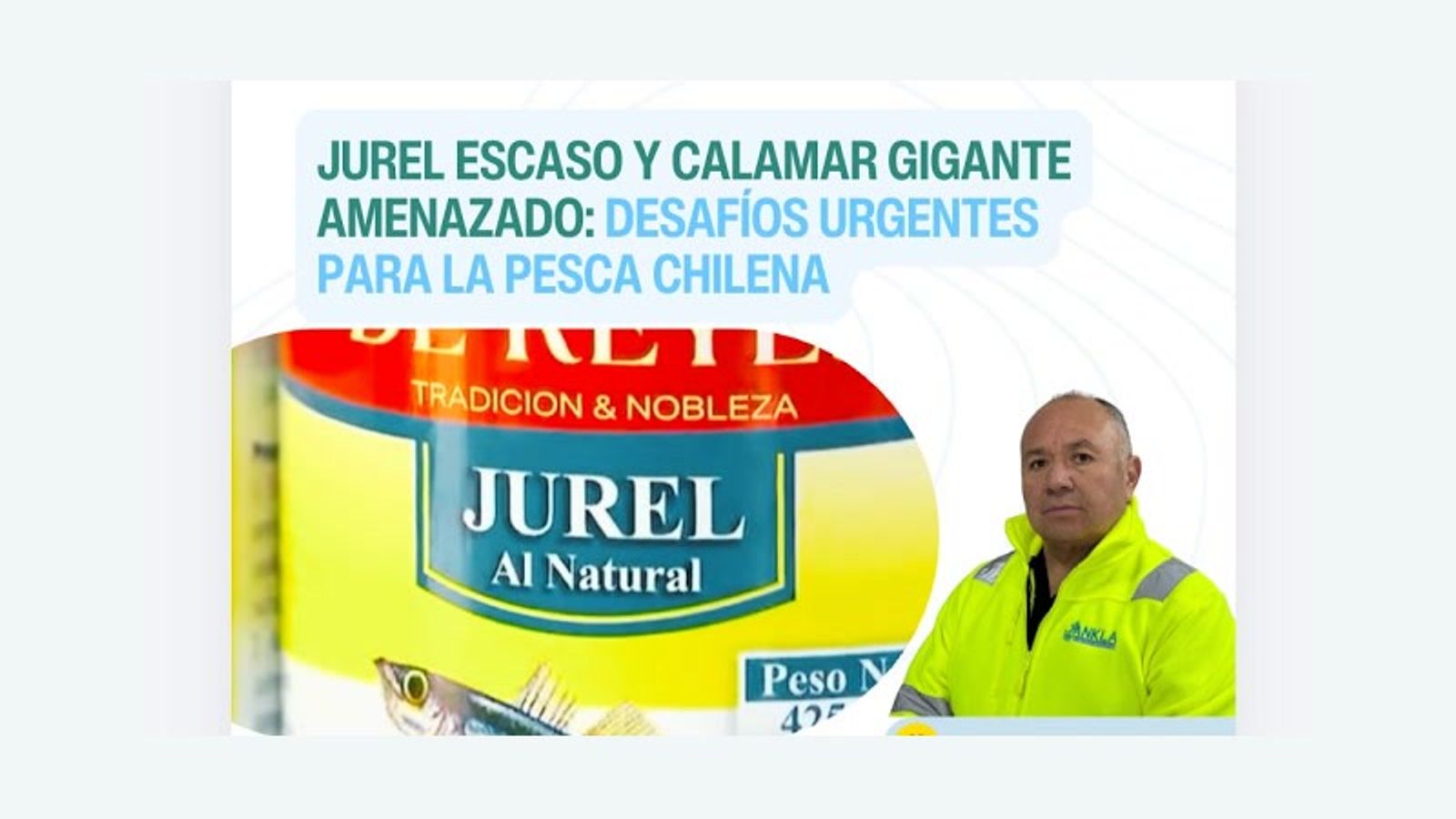 Portada del programa 367 de Azul Sostenible: Jurel escaso y calamar gigante amenazado, desafíos para la pesca chilena