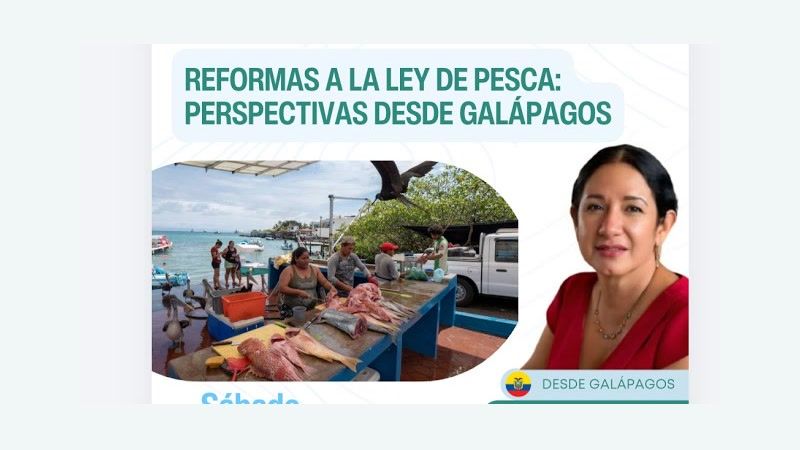 Portada del programa 366 de Azul Sostenible: Reformas a la ley de pesca vistas desde Galápagos