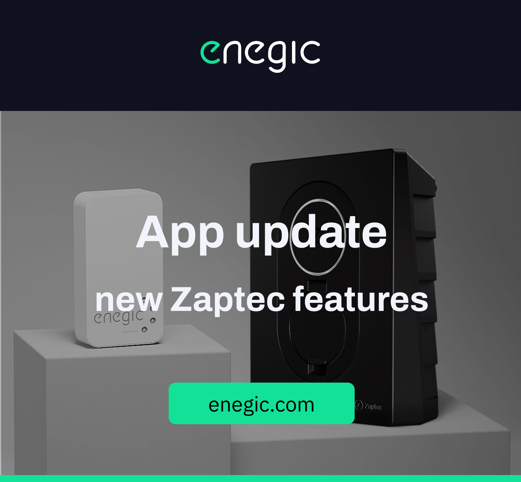 App update, new Zaptec features.