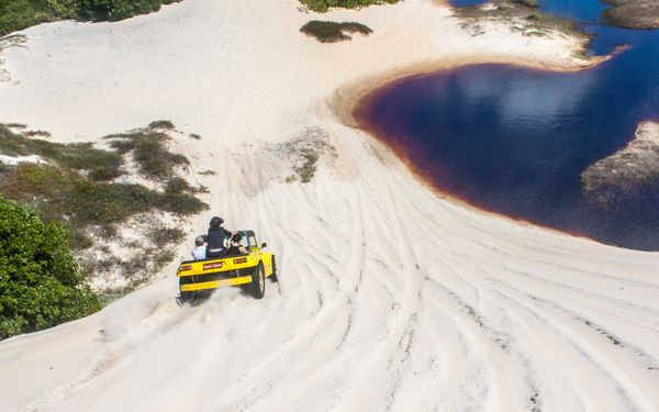 Riding the Sand Dunes in Natal, Brazil