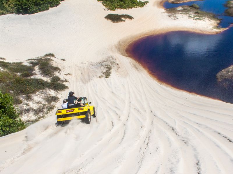 Riding the Sand Dunes in Natal, Brazil