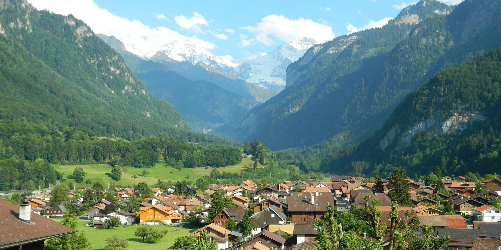 Switzerland: A Great Village to Stay at Near Interlaken