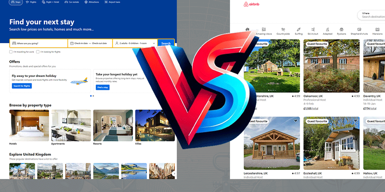 Airbnb vs Booking.com: How to Find the Best Apartment Stays in 2024