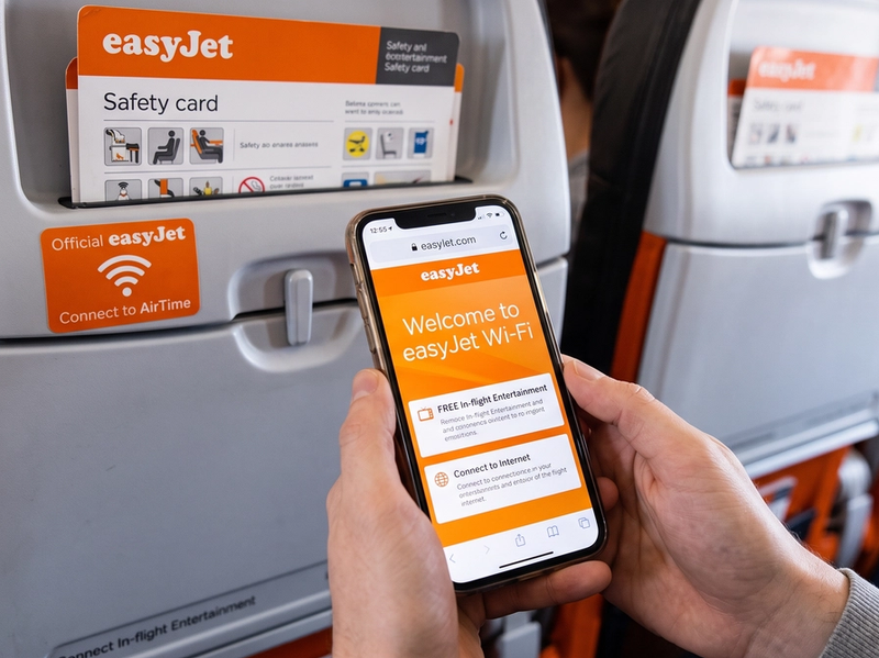 Does easyJet Have WiFi? Internet, Onboard Portal and Availability Explained