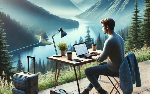 Travel While Working Remote: Balancing Productivity and Exploration