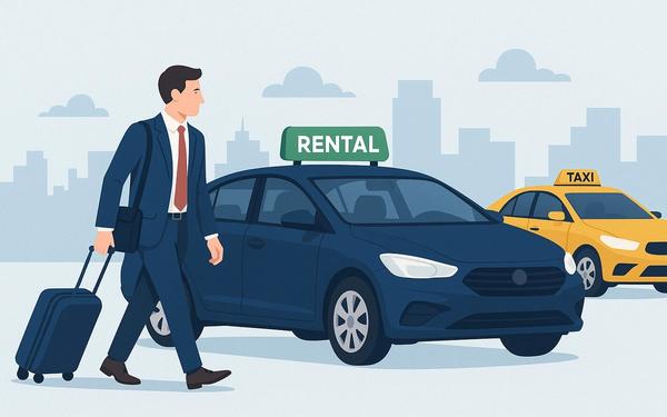 Why Business Travellers Choose Rental Cars Over Taxis
