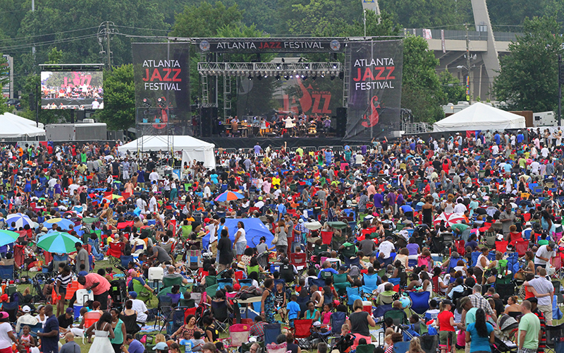 The ATL Jazz Festival is great place to appreciate the cities musical heritage