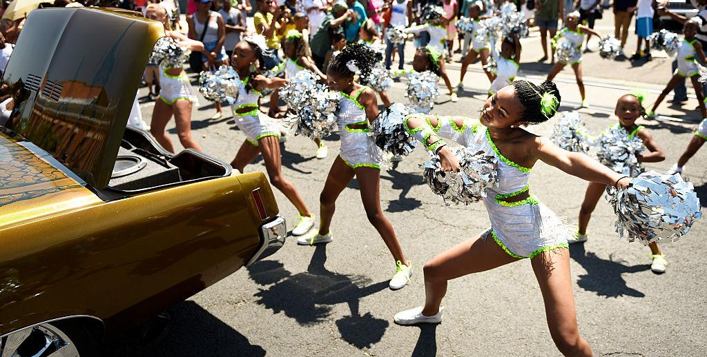 The Denver Dancing Diamonds for Juneteenth Parade
