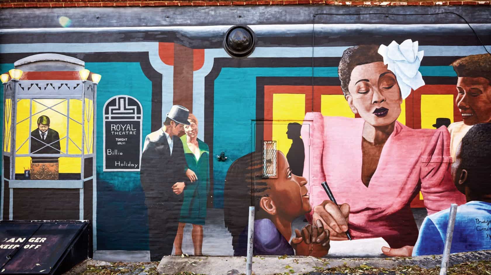 Experience the vibrance of Black culture in the city through amazing public art and murals.