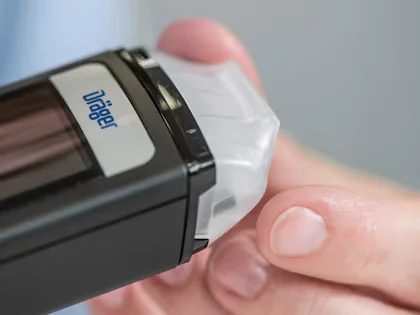 Dräger Alcotest мөндіктері және құйын құрылғылары