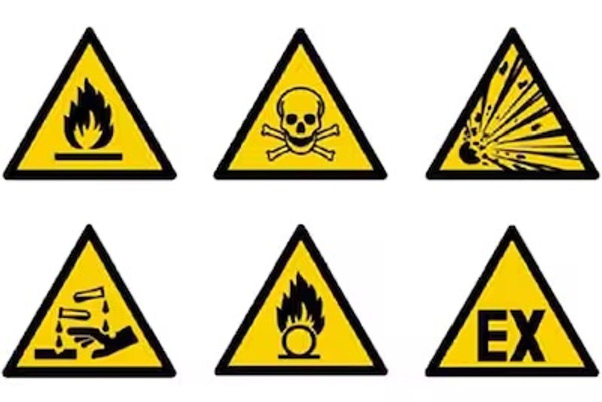 Typical risks for workplace health and safety