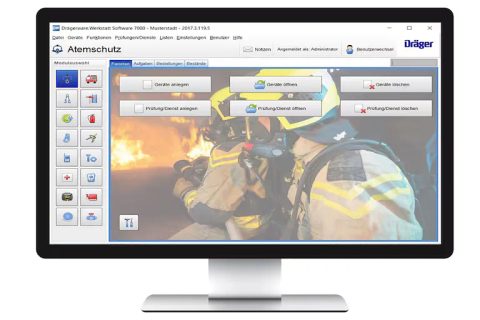 Drägerware.Workshop Software 5000/7000