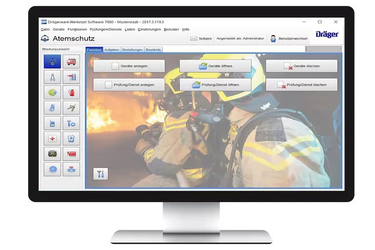 Drägerware.Workshop Software 5000/7000