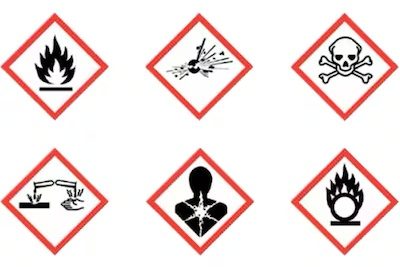 Hazardous substances may cause damages