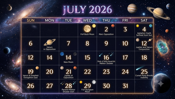 July 2026 Panchang: Vrats, Festivals, Tithis, Nakshatras & Shubh Muhurat