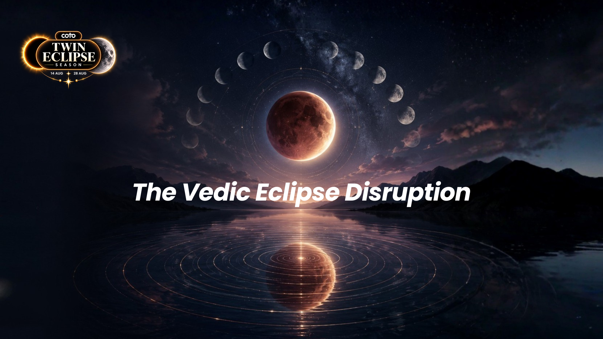 Why Everything Feels Unstable Right Now: The Vedic Astrology Behind Eclipse Disruption