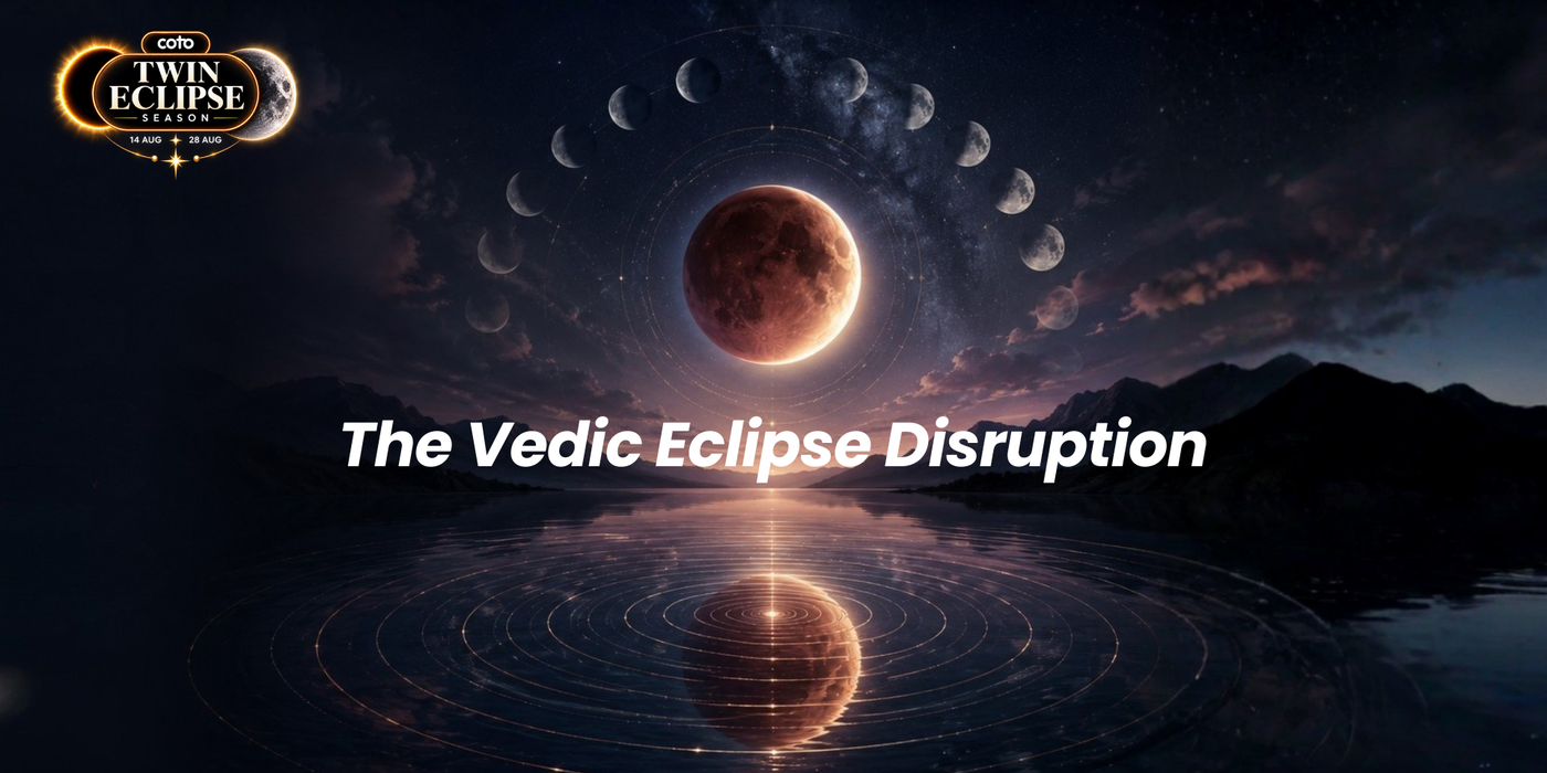 Why Everything Feels Unstable Right Now: The Vedic Astrology Behind Eclipse Disruption