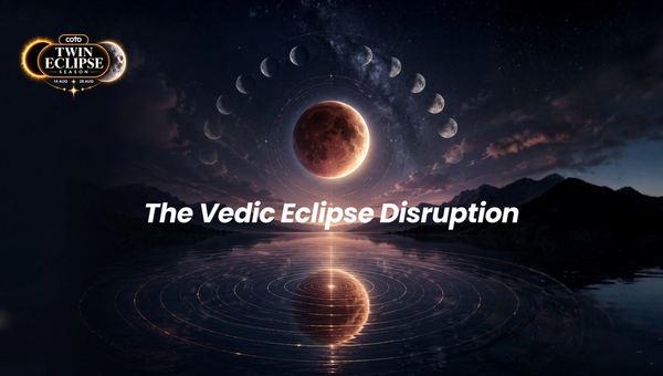 Why Everything Feels Unstable Right Now: The Vedic Astrology Behind Eclipse Disruption