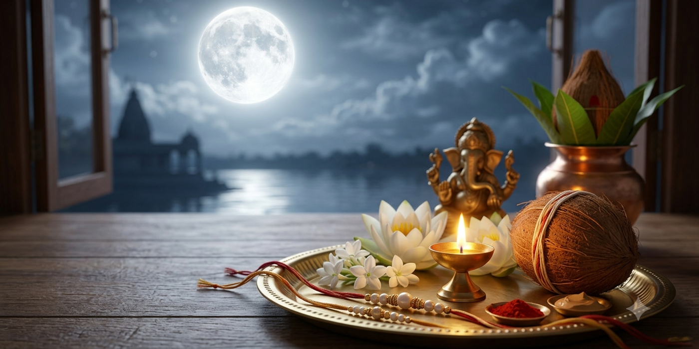 Shravan Purnima 2026: Cosmic Full Moon, Sacred Threads & Spiritual Renewal