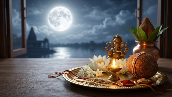 Shravan Purnima 2026: Cosmic Full Moon, Sacred Threads & Spiritual Renewal