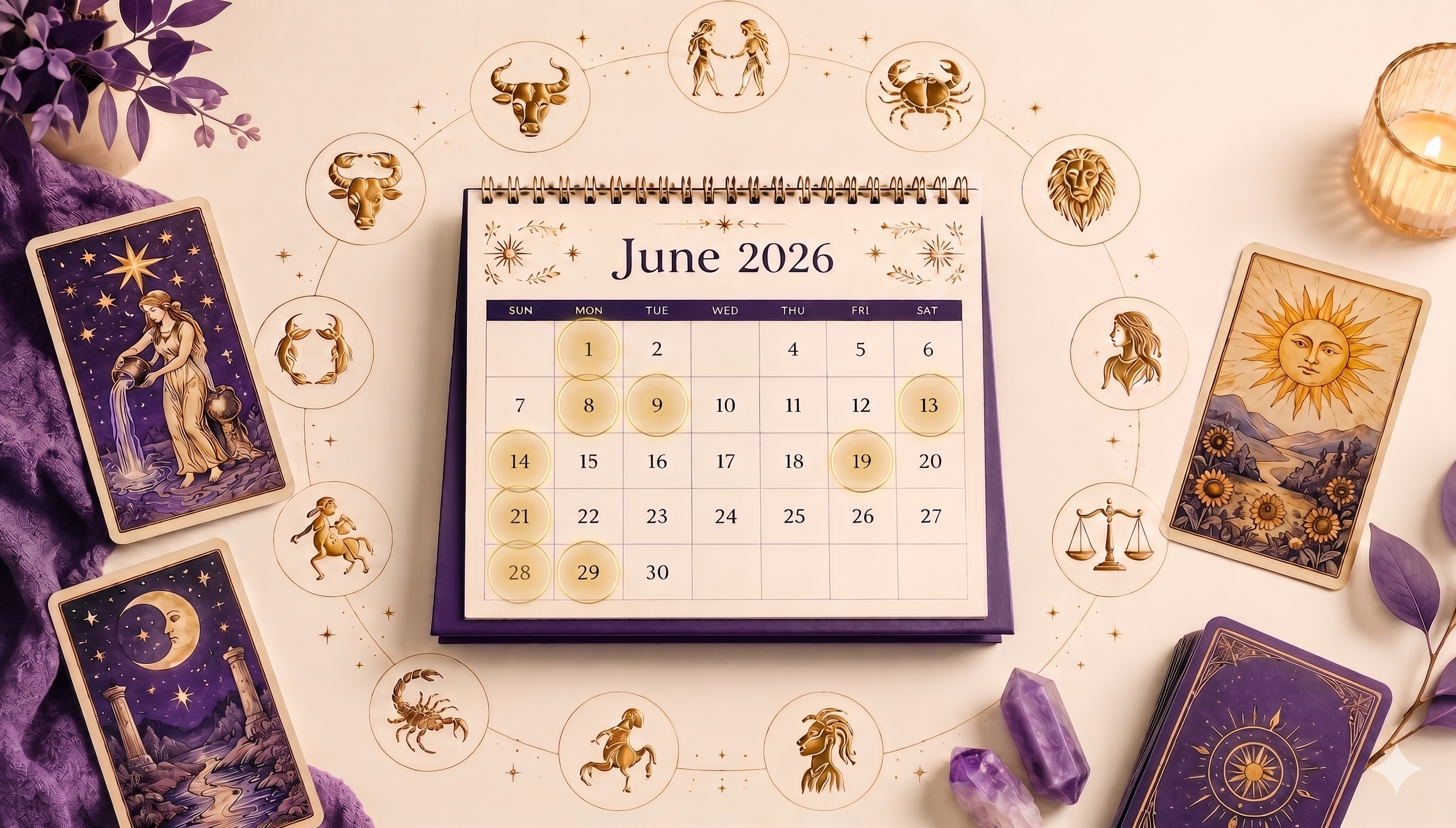 Cosmic Alignment: Your June 2026 Astro-Tarot Guide
