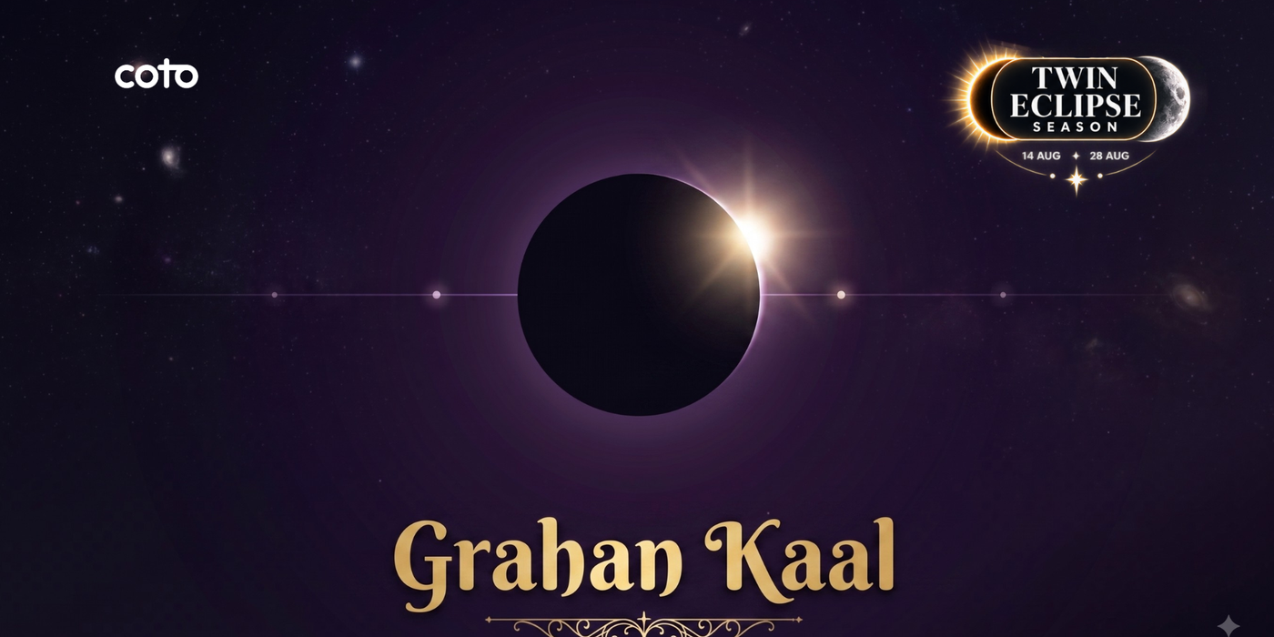 Grahan (Eclipse) Window: Vedic Wisdom on What to Do and What to Avoid