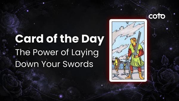 The Power of Laying Down Your Swords