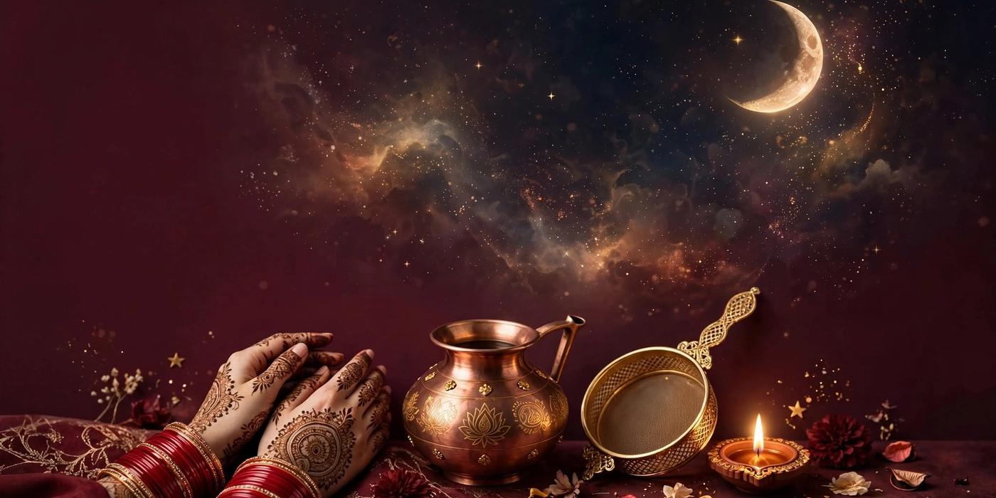 Karwa Chauth 2026: Moonrise Timings, Rohini Nakshatra Alignments, Vrat Rituals & Astrological Guide