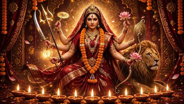 Durga Ashtami & Maha Navami 2026: Peak Shakti Portals, Shravana Nakshatra Alignments & Astrological Guide