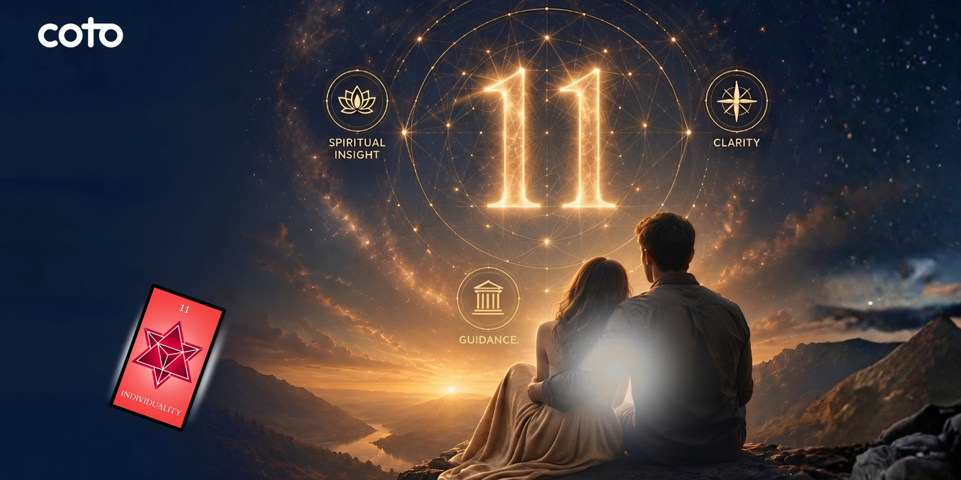 Master Number 11 & The Tarot: A Cosmic Blueprint for Navigating Your Ultimate Soulmate Connection